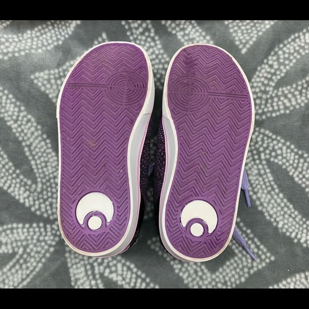 Girls Osiris purple lt coletta‎ lace up sneakers